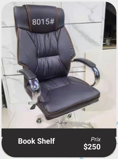 Chaise de bureau